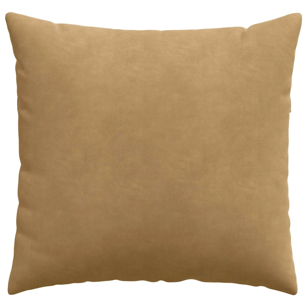 Cuscini da Divano 2 pcs Marrone 50 x 50 cm Tessuto in Cords