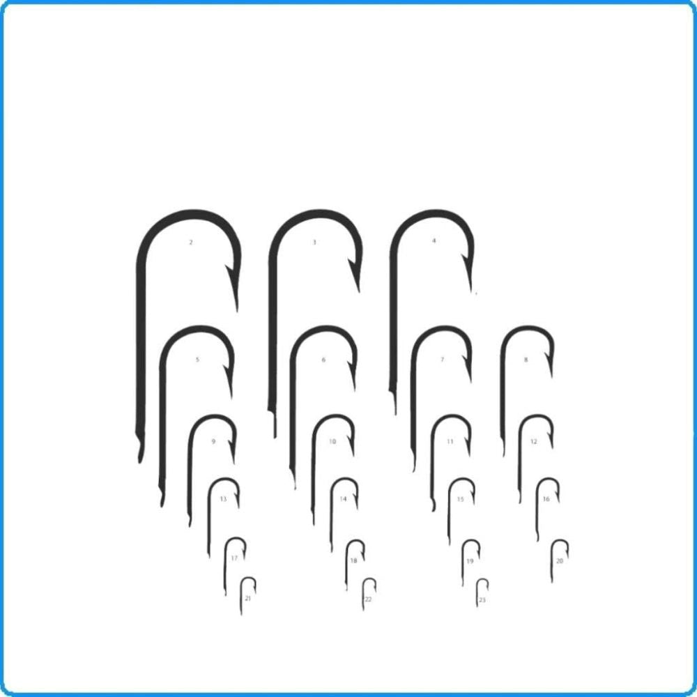 Mustad ami da pesca per palamito n.13 2315dt confezione da 100 pezzi