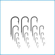 Mustad ami da pesca per palamito n.13 2315dt confezione da 100 pezzi
