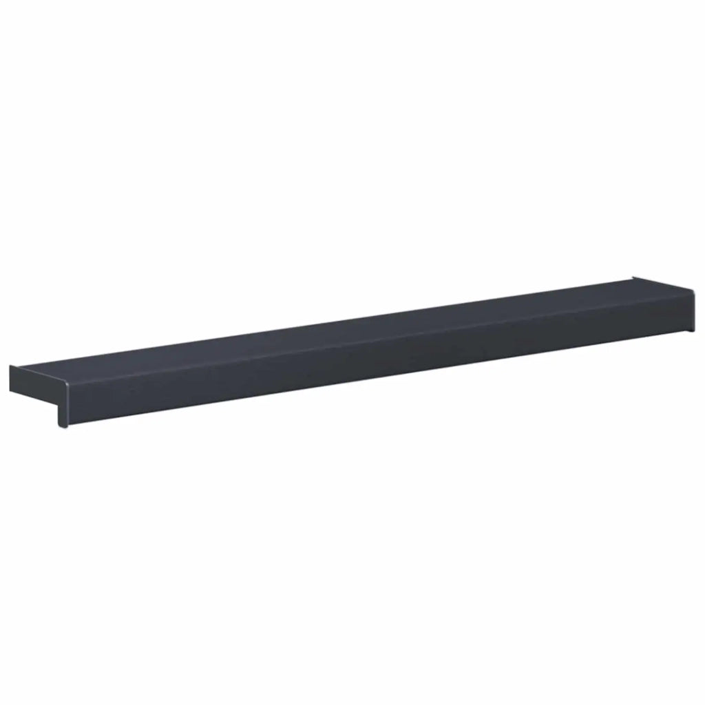 Soglia della Finestra Antracite con Venature del Legno PVC