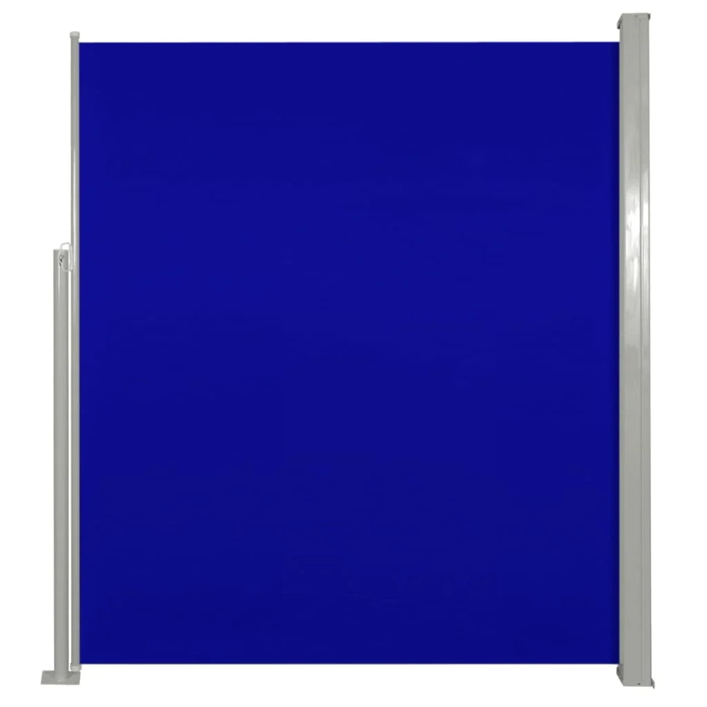 Tenda da sole laterale retrattile/schermo privacy per patio giardino terrazza balcone 160 x 300 cm blu 02_0007048
