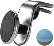 Supporto per Telefono Magnetico - Supporto Auto per Telefono - Rotazione 360° - Alluminio - Universale - Esperienza di Guida Stabile - Supporto per Telefono Auto
