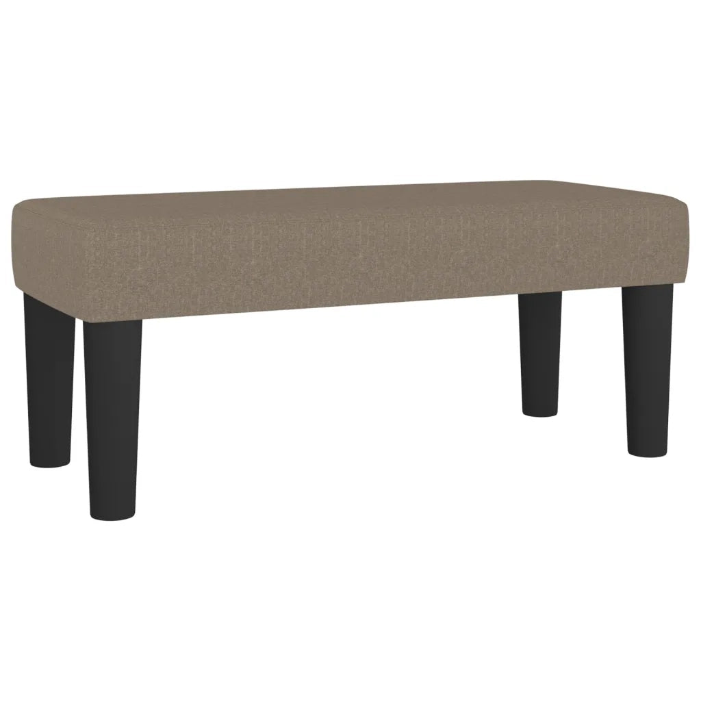 Giroletto a Molle con Materasso Tortora 100x200 cm in Tessuto 3136657