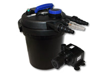 Set Filtro a pressione 6000l Chiarificatore UVC 11W Pompa 65W