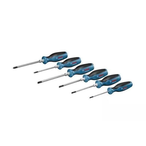 Set di 6 cacciaviti piatti