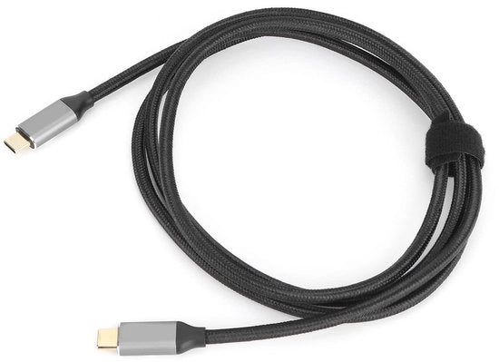 Cavo USB C a USB C - Scheda di Ricarica Rapida - 1,5 m - Doppia Testa - 100W PD - Adatto per Smartphone e Laptop