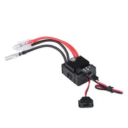 Regolatore di Velocità Elettronico 60A - Resistente all'Acqua - Per Auto da Corsa RC 1/10 - Buggy/Truggy/Vendita - Modalità FWD/REV/Remoto - Prestazioni affidabili - Regolatore RC