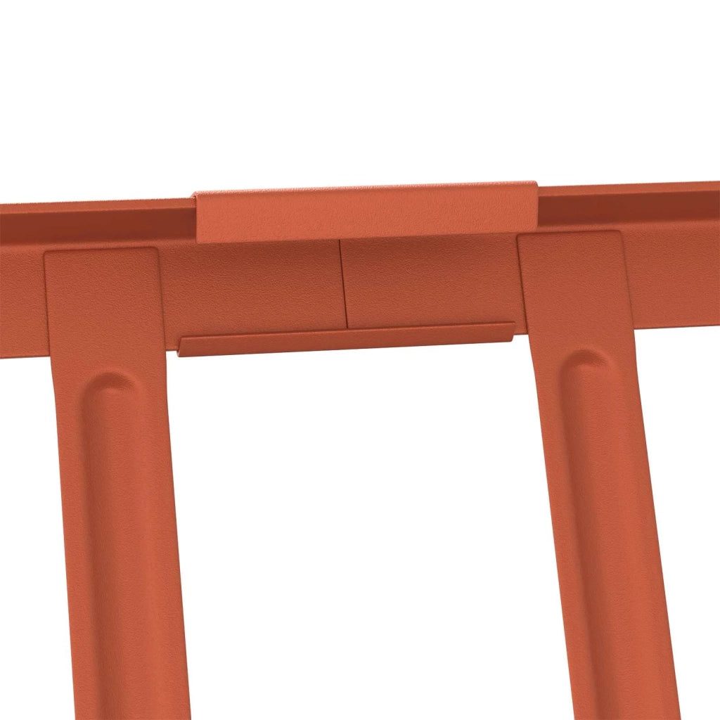 Guardia per neve sul tetto Rosso 600 x 2,5 x 20 cm Acciaio 42028465