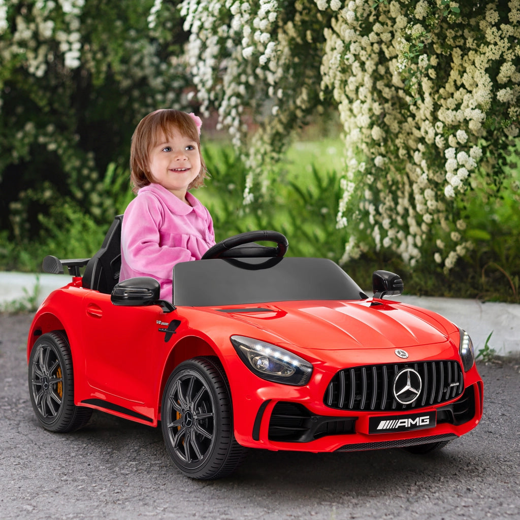 Auto Elettrica per Bambini Mercedes ¨C Xylo ¨C Rosso con Telecomando Luci e Musica