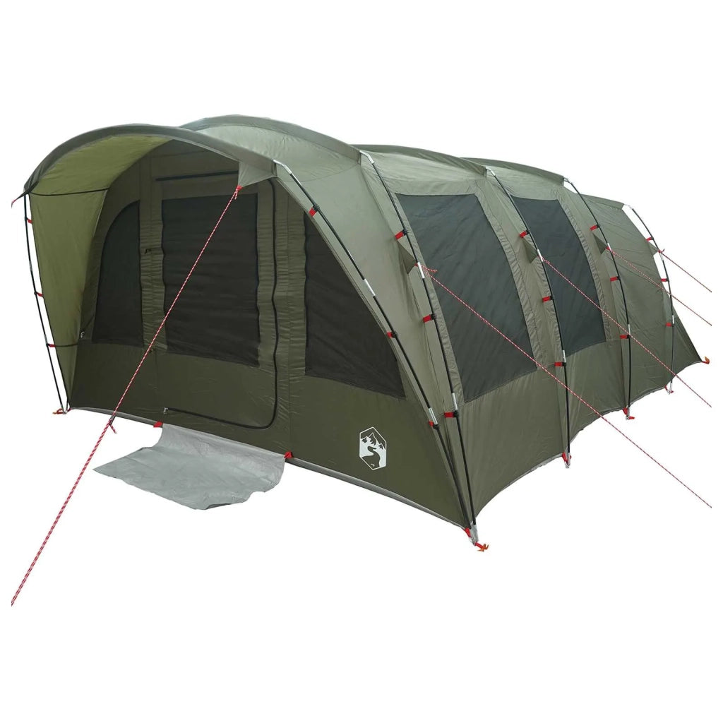 Tenda a tunnel con tetto Verde Oliva 427 x 315 x 178 cm 42029037