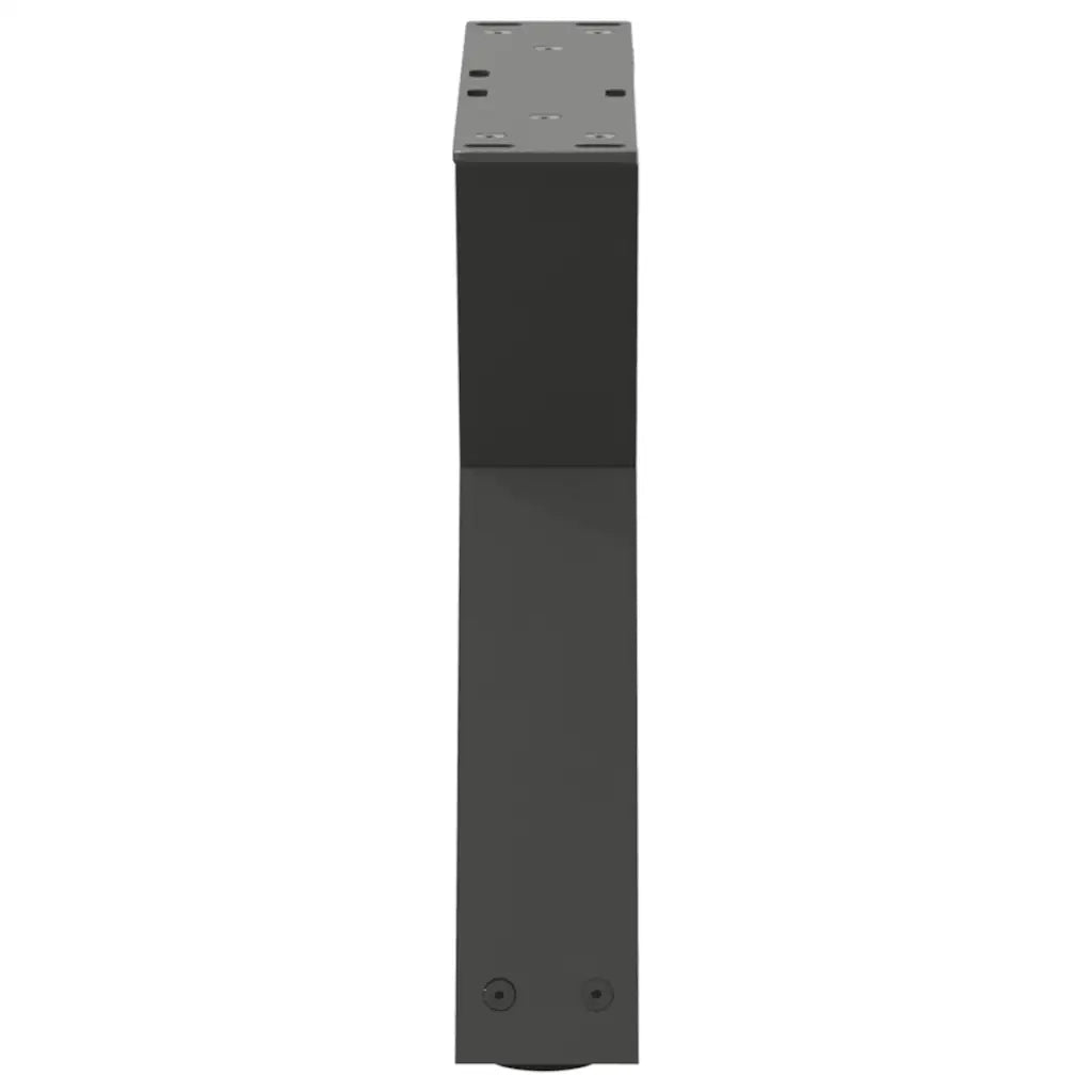 Gambe per tavolino 2 pz-Set di 2 Gamba per Tavolo Antracite 60x(30-31,3) cm Acciaio
