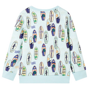 Felpa da Bambino Blu Tenue Mélange 128 11822