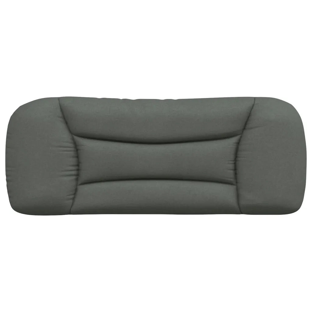 Cuscino Testiera Hvar Grigio Scuro 100 cm in Tessuto CFW4464049