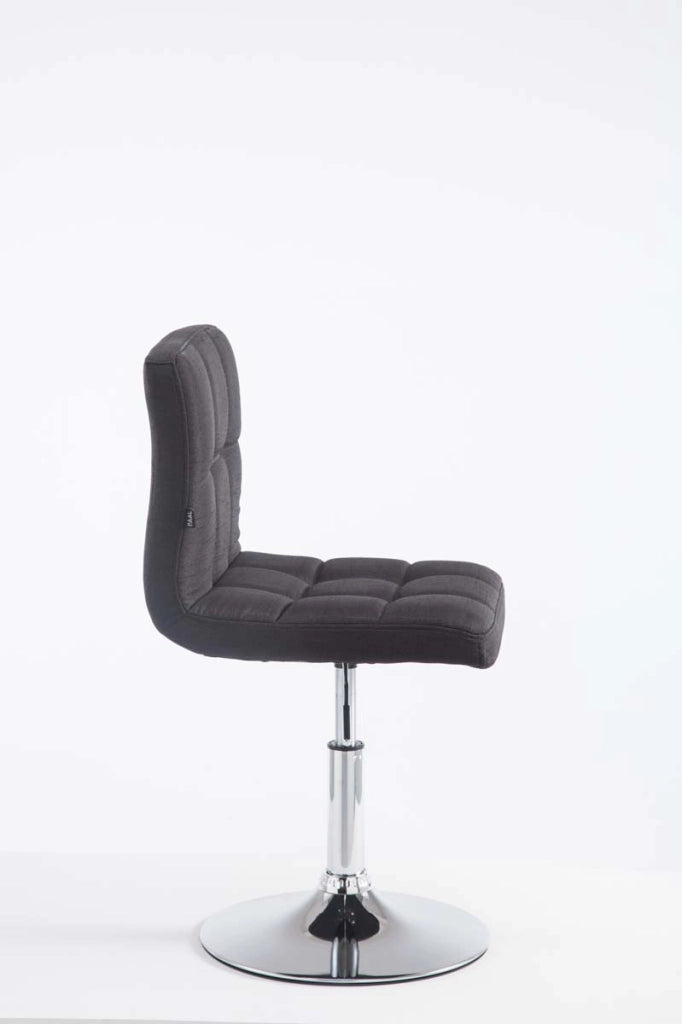 Sedia lounge Palma v2 in tessuto nero
