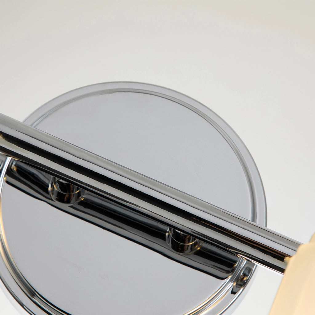 Applique bagno cromata Swell IP44 2 luci G9 LED Quoizel
