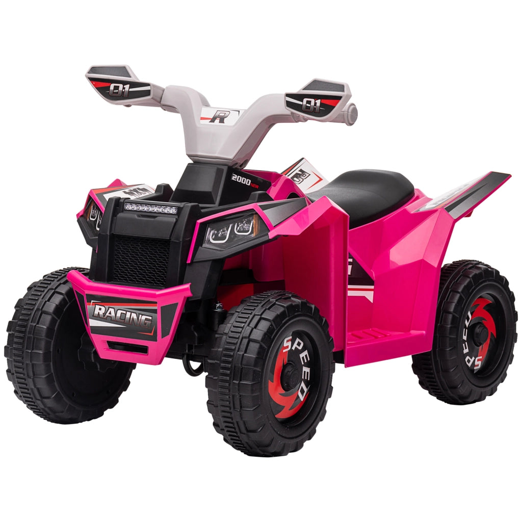 Quad elettrico per bambini ¨C zephmum ¨C 70x41.5x48.5 cm Rosa
