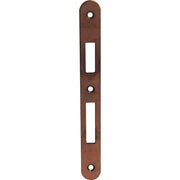 CONTROPIASTRA X SERRATURA PATENT 042T BONAITI - F.MM 22 B.TONDO BRONZATO- 5 pezzi