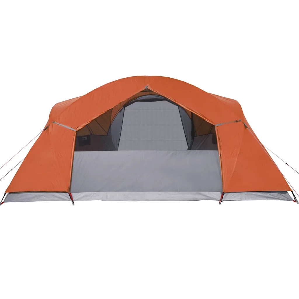 Tenda da Campeggio Crossvent 8 Persone Arancione Impermeabile