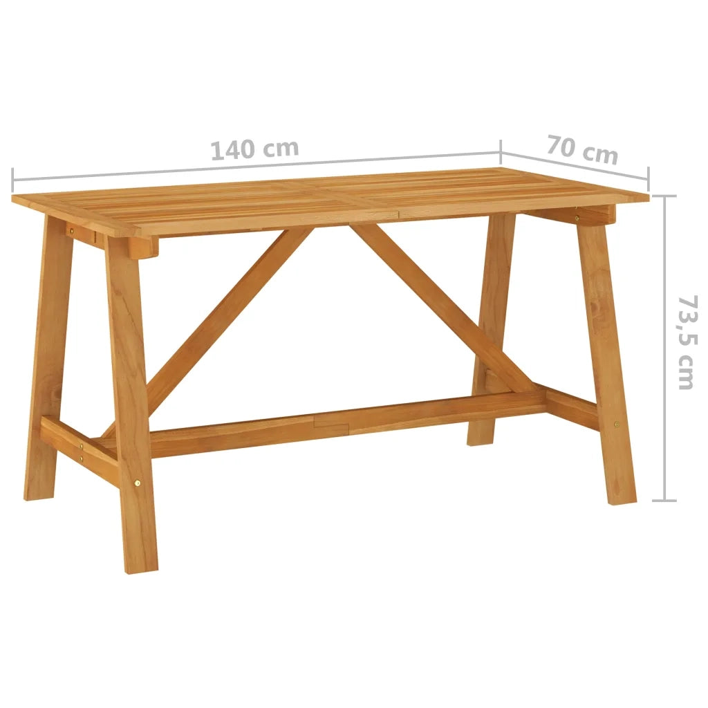 Set Mobili da Pranzo per Giardino 5 pz Nero 3068779