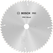 Bosch 1x Lama per sega circolare PRO Wood a filo per troncatrici (per Legno tenero, Legno duro, Ø mm, Professional Accessorio Troncatrice)