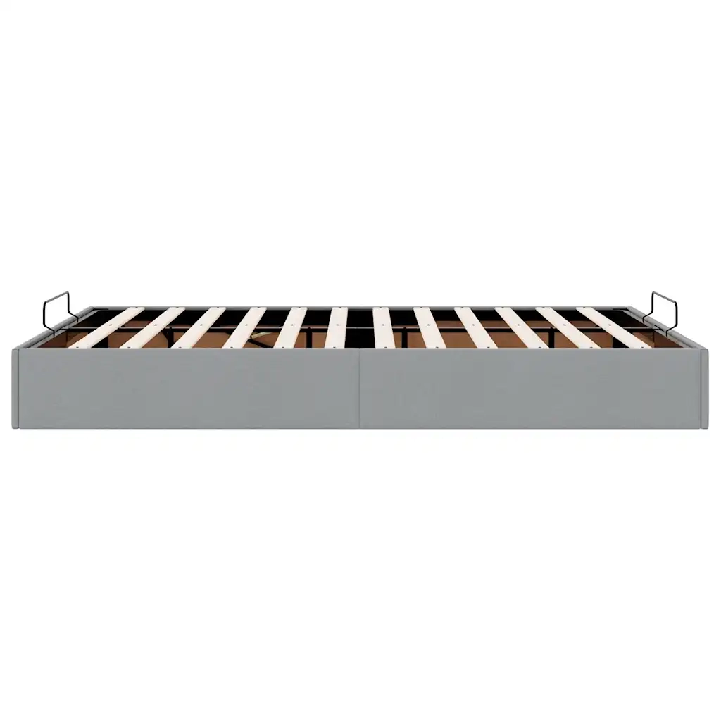 Struttura Letto Pouf senza Materasso 140x200 cm in Tessuto 3310882