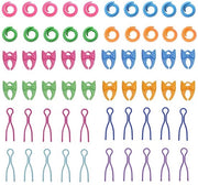 Ottimizzatore per fili 60 pezzi - Ottimizzatori per fili efficaci - Protezione contro i fili - Accessori per cucito - Materiale plastico - Pratico e portatile - Accessori per cucito