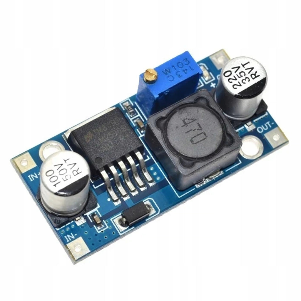Modulo Convertitore DC-DC Step-Down LM2596S – Alta Efficienza 92% | Ingresso 3.2-35V, Uscita 1.5-35V