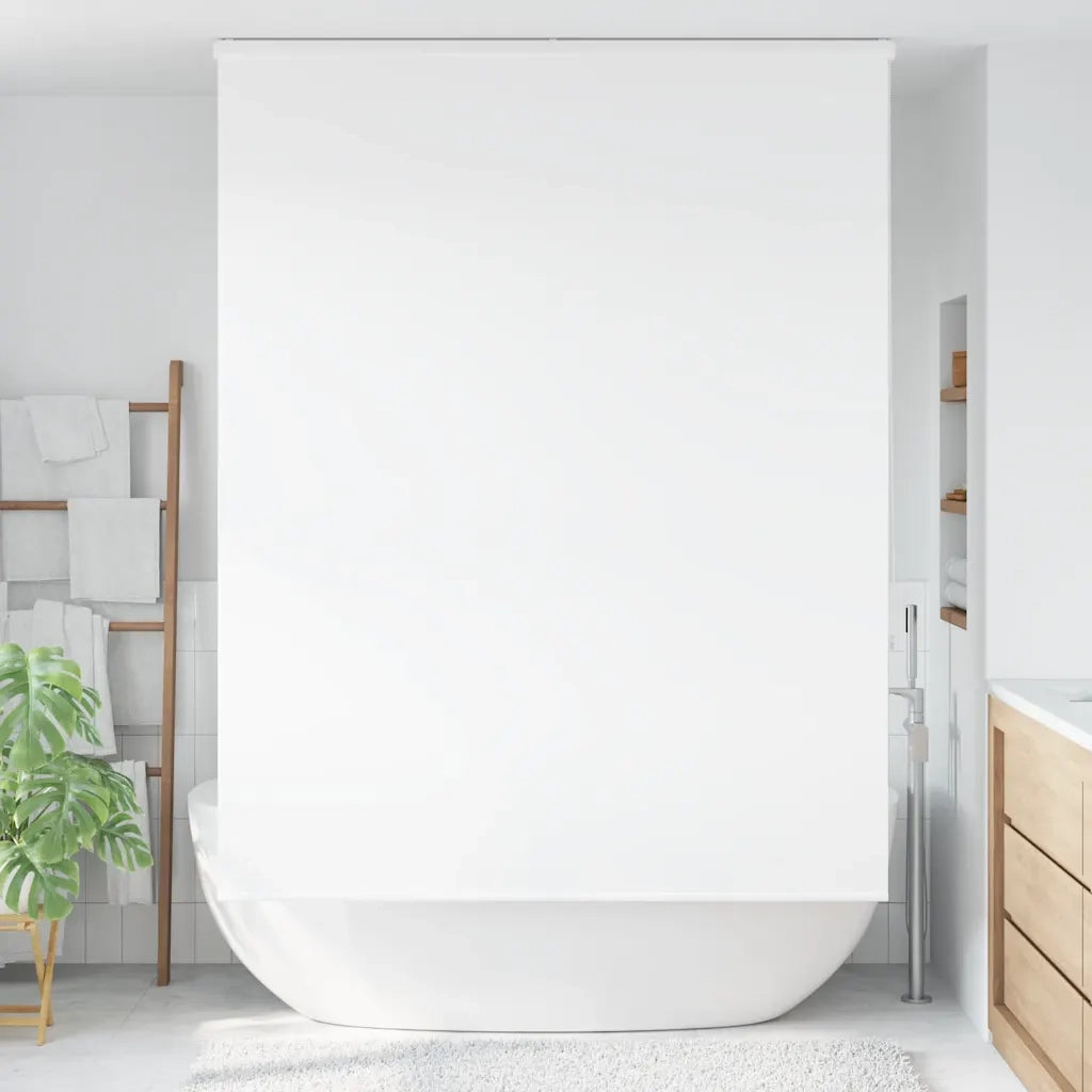 Tenda a Rullo Doccia Cassonetto 150x240 cm Larghezza Tessuto 4015061