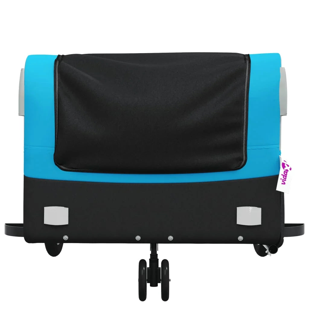 Rimorchio per trasporto biciclette 45 kg ferro blu 02_0044110