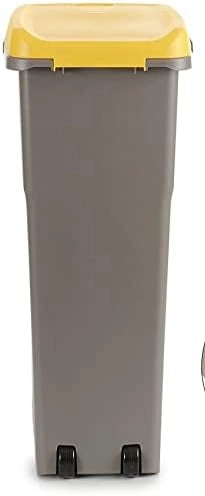 STF748 Pattumiera, Eco System, Giallo, 40 lt