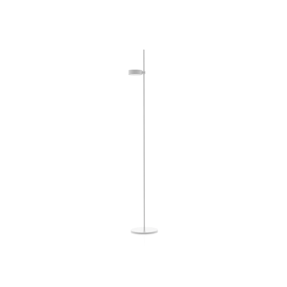 Zafferano Super O Lampada a led da terra Bianca ricaricabile e dimmerabile - 3 Modulo Luce