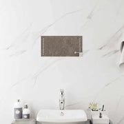 Specchio da bagno LED Trasparente 40 x 20 cm vetro temperato 42045772