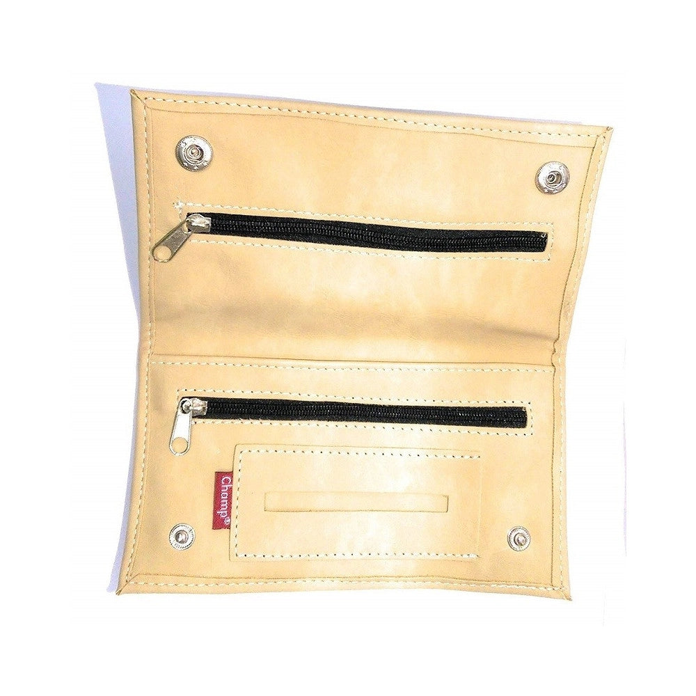 Trade Shop - Porta Tabacco Astuccio Pouch Cartine Filtri In Ecopelle Custodia Borsello Cuciture -