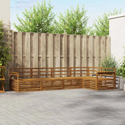 Set di divani da esterno 5 pcs Naturale