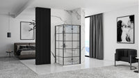 Cabina Doccia Rea Molier Black 90x90