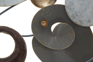 Pannello Planet 120x6x58 cm in Ferro Multicolor