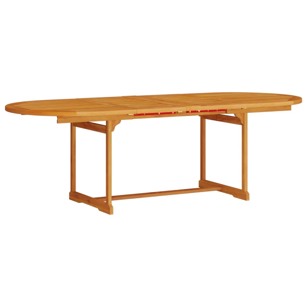 Set da Pranzo per Giardino 7 pcs Marrone 3375722