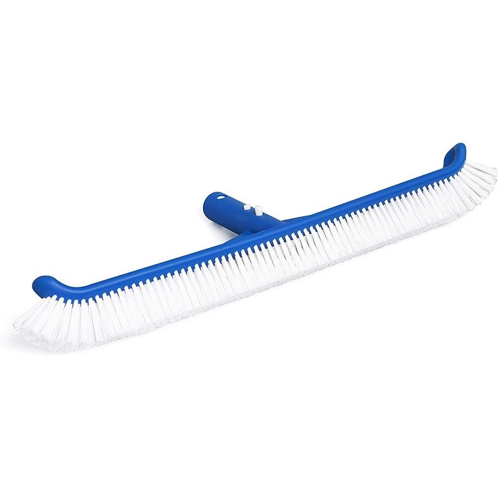 Trade Shop - Spazzola Curva Per Parete Grande Per La Pulizia Angoli Fondo Delle Piscine 58280 -