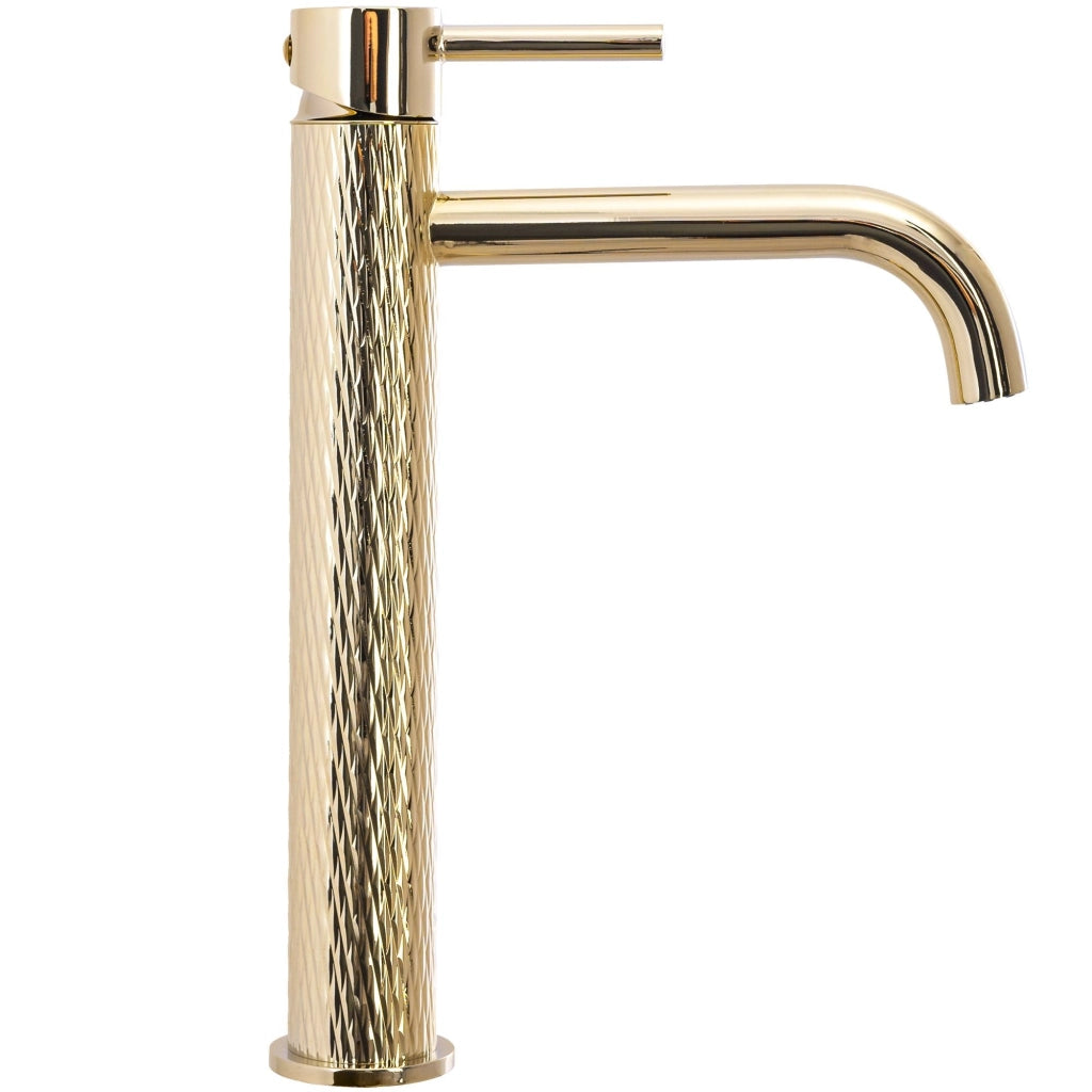 Rubinetto Da Lavabo Rea Lungo Art Gold High