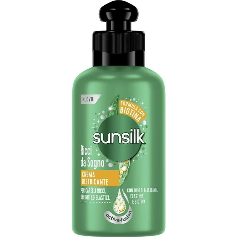 SUNSILK CREMA CAPELLI  200 ML RICCI DA SOGNO ANTICRESPO CON BIOTINA
