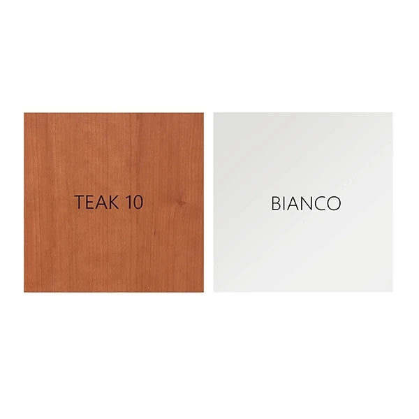 Sottolavello a 3 ante pieghevole 120×45 – Teak top ceramica