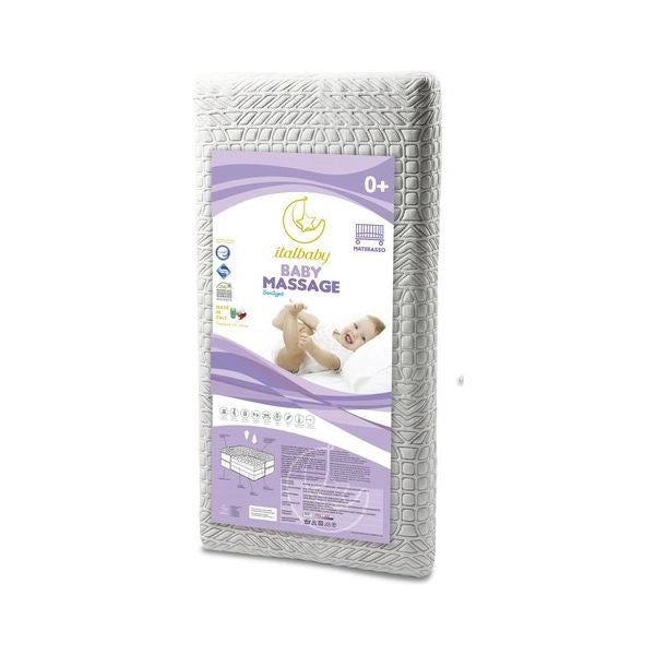 Materasso lettino italbaby 010 2311 massage antiacaro 0+