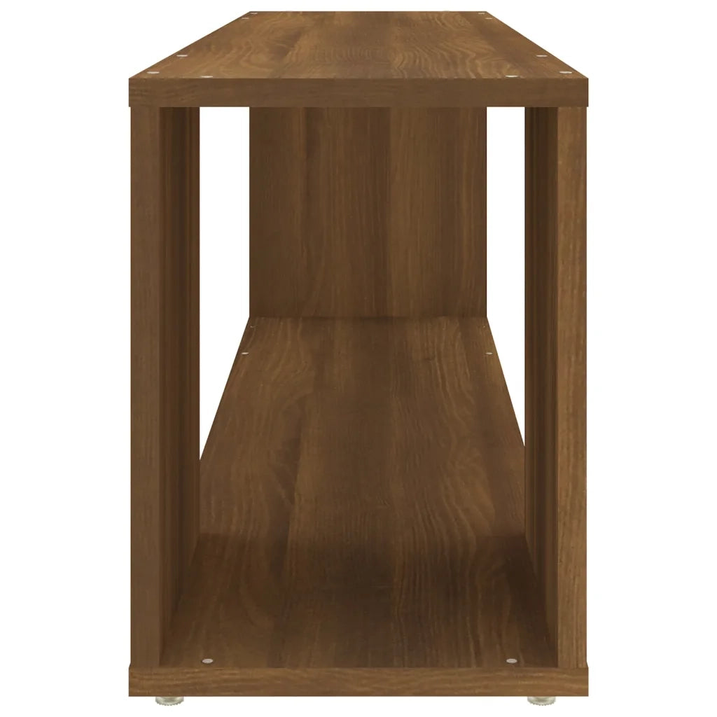 Mobile TV Rovere Marrone 100x24x32 cm in Legno Multistrato 816037