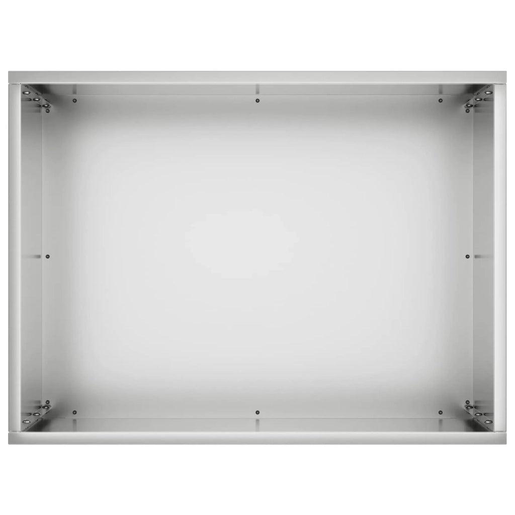 Vaso da giardino Argento 40 x 30 x 50 cm Acciaio zincato 8005494