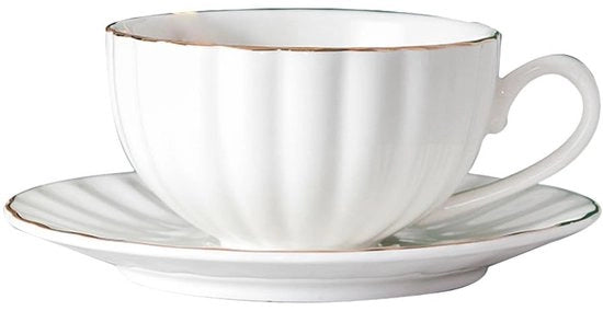 Servizio da Tè in Ceramica con Ciotola - Caffettiera - Design Leggero e Lussuoso