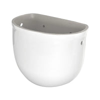 Cassetta wc esterna alta universale in ceramica capacità 9 lt