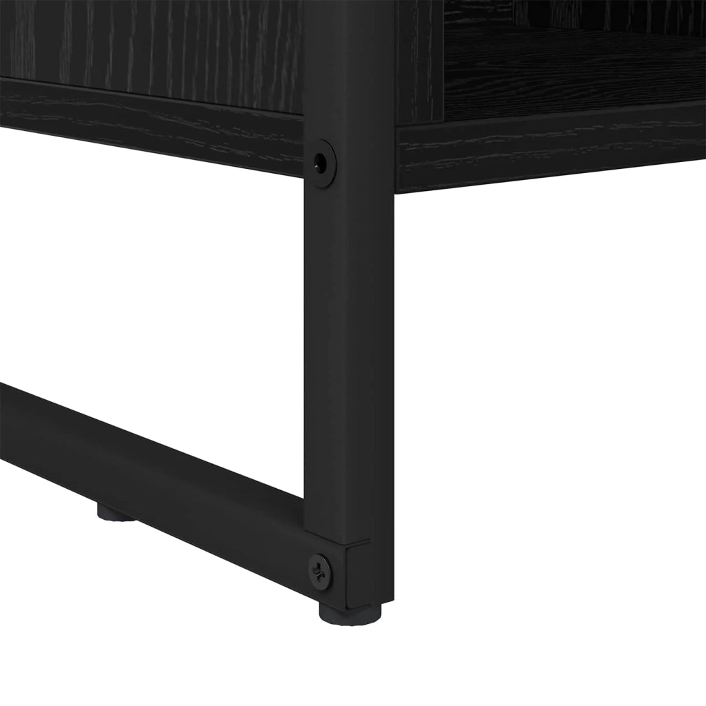 Armadio per Libri Rovere Nero 99.5 x 30 x 108.5 cm 886522