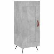 Credenza | Madia | Buffet da pranzo | Armadio da pranzo Grigio Cemento 34,5x34x90 cm in Legno Multistrato
