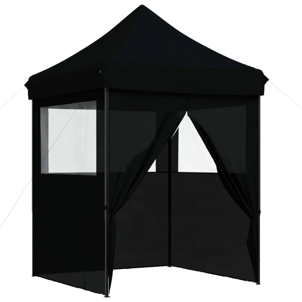 Tenda Party Nero 200 x 200 x 306 cm Tessuto Oxford