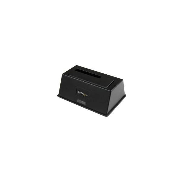 Startech.com docking station per hard disk a singolo slot - dock usb 3.0 (5 gbps) per hard drive hdd/ssd - dock station per disco rigido esterno sata i/ii/iii da 2,5/3,5" con carica dall'alto - SDOCKU33BV